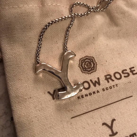 Yellow Rose by Kendra Scott x Yellowstone Dutton Pendant Necklace in turquoise - Picture 4 of 6